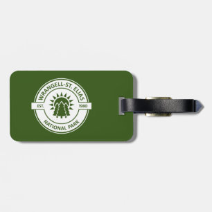 Wrangell-St. Elias National Park Sun Trees Luggage Tag