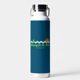 Wrangell-St. Elias National Retro Water Bottle