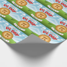 Wrap it up with Pi Day Wrapping Paper