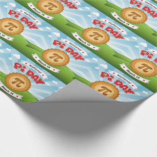 Wrap it up with Pi Day Wrapping Paper