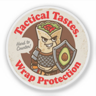Wrap Protection Funny Combat Burrito