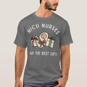 Wrap The Best Tee NICU Nurse Funny Christmas Nurse