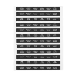 Wraparound Address Label