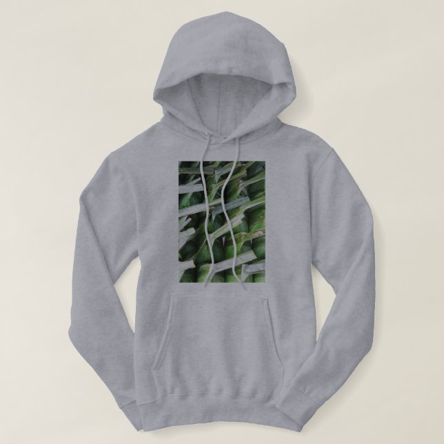 Wrapped Banana Leaf Packets Hoodie (Design Front)