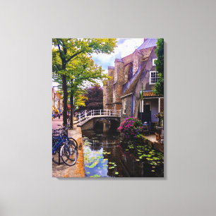 Wrapped canvas - Amsterdam