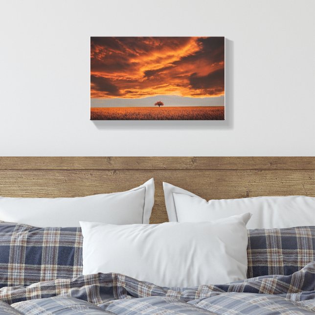  Wrapped Canvas (Gloss) (Insitu(Bedroom))