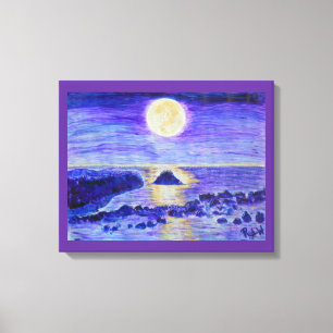 Wrapped Canvas Print- Moonlight Celebration