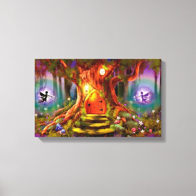 Wrapped canvas The Magic Tree (Front)