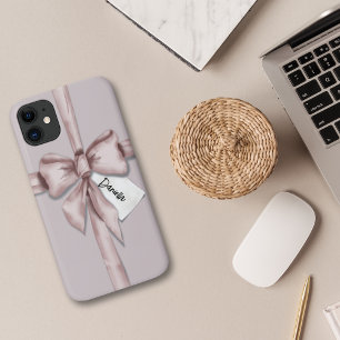 Wrapped in a pink bow Case-Mate iPhone case