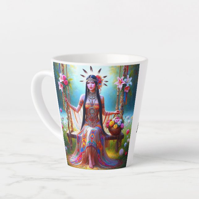 Wrapped in Love: A Heartwarming Cup (Left Angle)