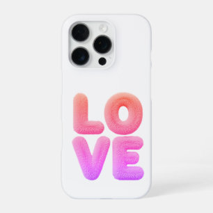 Wrapped in Love Fuzzy Feelings Love You Can Feel W iPhone 16 Pro Case