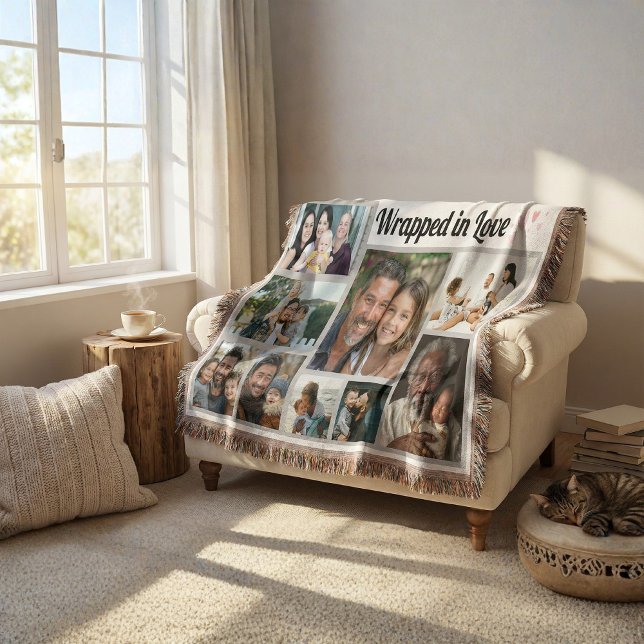 "Wrapped in Love" Throw Blanket (Creator Uploaded)