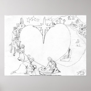 Wrapped in the arms of His Love Poster