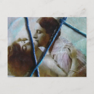 Wrapped Up in Love Postcard