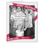 Wrapped With Love Christmas Photo Card