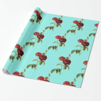 Wrapping Paper, 30" x 6' HAPPY SEED ROSE Wrapping Paper