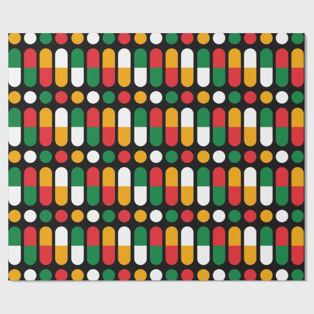 Wrapping Paper-Black History Month Wrapping Paper (Flat)