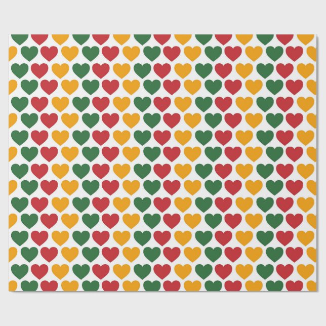 Wrapping Paper-Black History Month Wrapping Paper (Flat)