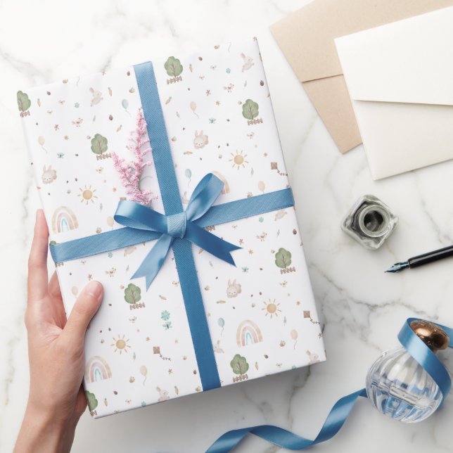 Wrapping Paper - Cute Little Animals (Gifting)