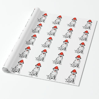 WRAPPING PAPER DALMATIAN FIREDOG