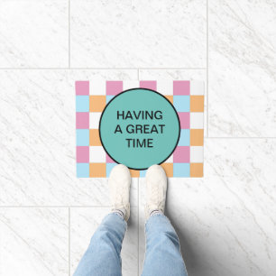 Wrapping Paper Doormat