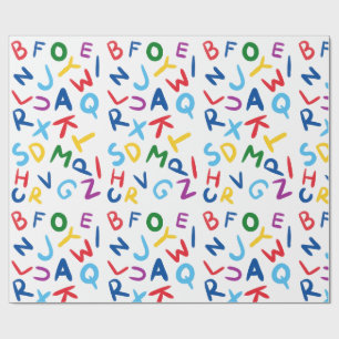 Wrapping Paper- Educational Kids  Wrapping Paper
