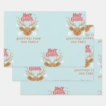 Wrapping Paper Flat Sheet Set of 3