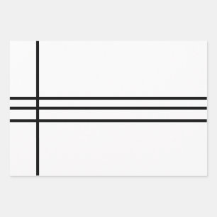 Wrapping Paper Flat Sheet Set of 3