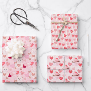 Wrapping Paper Flat Sheet Set of 3