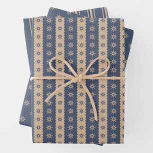 Wrapping Paper Flat Sheet Set of 3