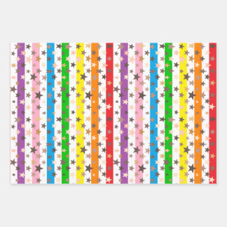 Wrapping Paper Flat Sheet Set of 3