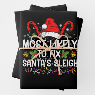 Wrapping Paper Flat Sheet Set of 3