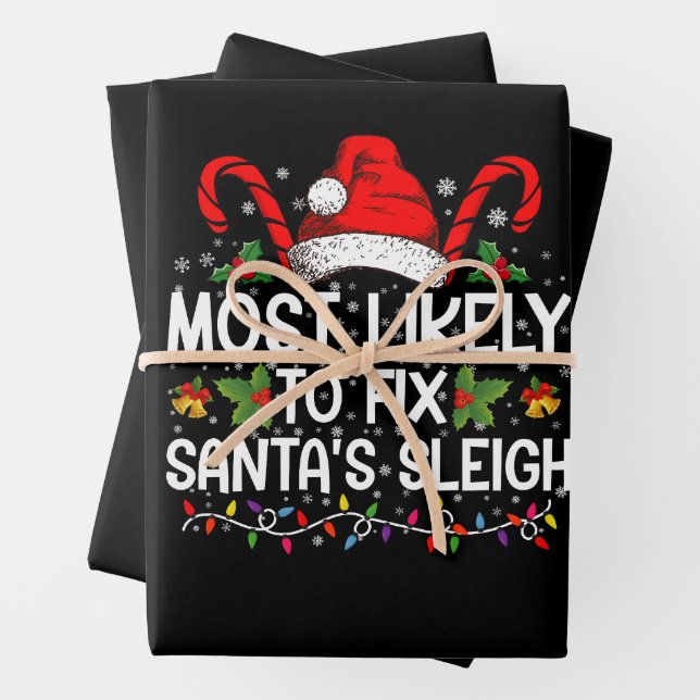 Wrapping Paper Flat Sheet Set of 3 (In situ)