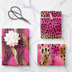 Wrapping Paper Flat Sheet Set of 3