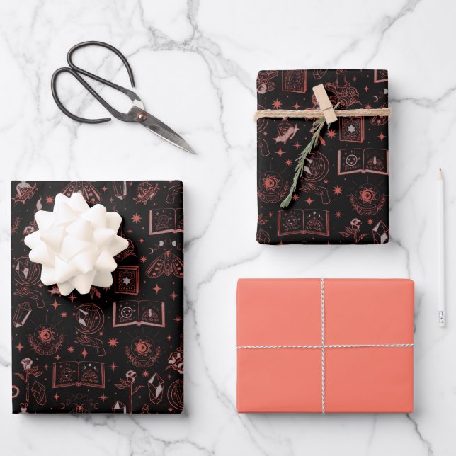 Wrapping Paper Flat Sheet Set of 3 (Front)