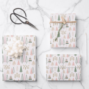 Wrapping Paper Flat Sheet Set of 3