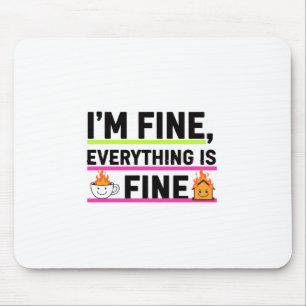 Wrapping Paper Flat Sheet Set of 3 Mouse Pad