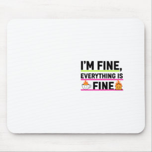 Wrapping Paper Flat Sheet Set of 3 Mouse Pad