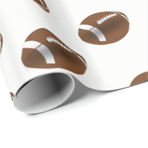 Wrapping paper Football