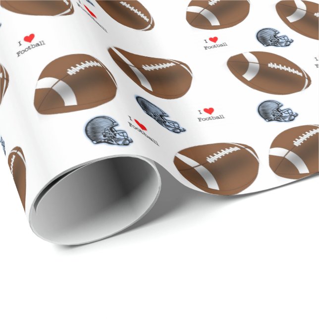 Wrapping paper Football (Roll Corner)