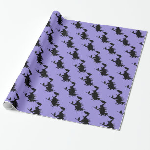 Wrapping Paper-Halloween Witch Paper