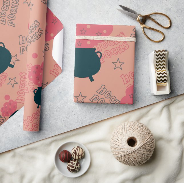 Wrapping paper Hocus pocus  (Crafts)
