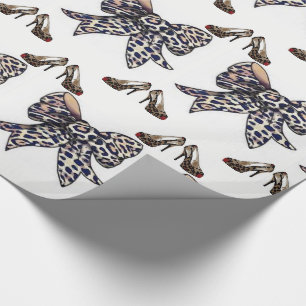 Wrapping paper Leopard