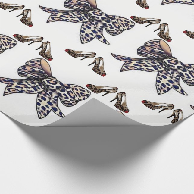 Wrapping paper Leopard (Corner)
