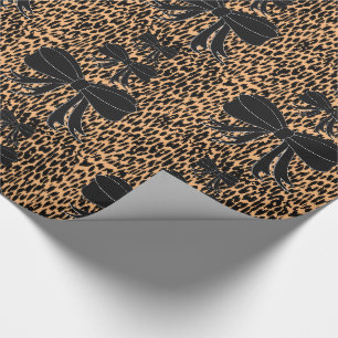 Wrapping paper Leopard