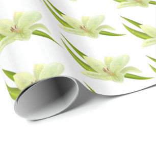 Wrapping Paper-Lily Flowers Wrapping Paper