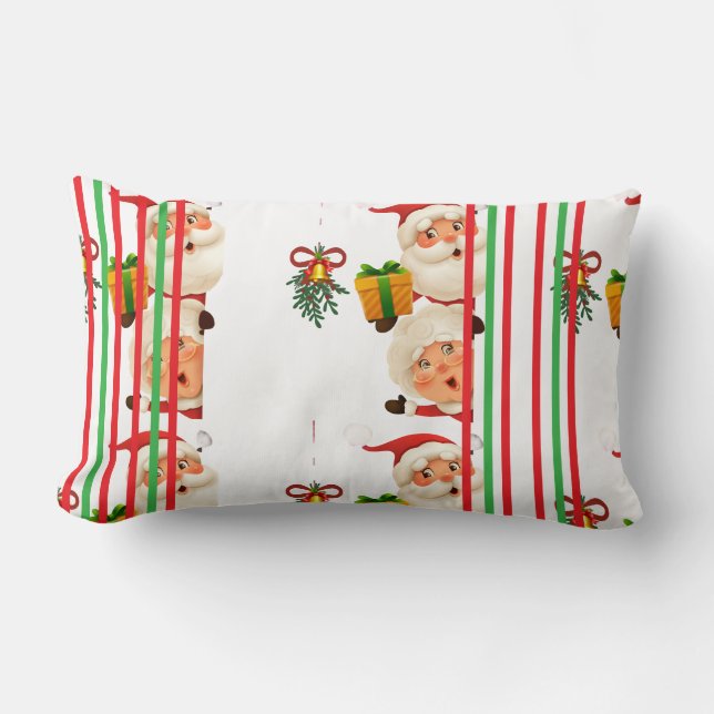 Wrapping Paper Lumbar Cushion (Front)