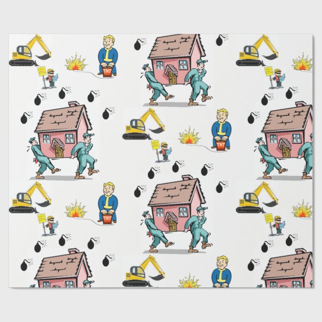 Wrapping paper Moving (Flat)