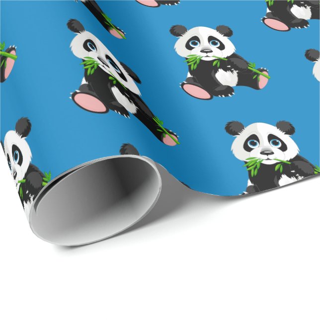 Wrapping Paper-Panda Bear Paper (Roll Corner)