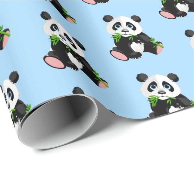 Wrapping Paper-Panda Bear Paper (Roll Corner)